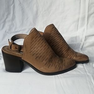 Steve Madden western style sling back bootie